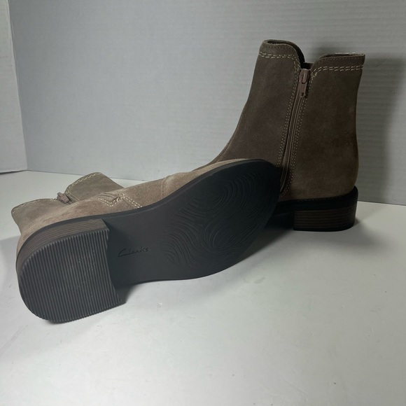 Clarks Maye Zip Boots - Suede (For Women - Picture 10 of 14
